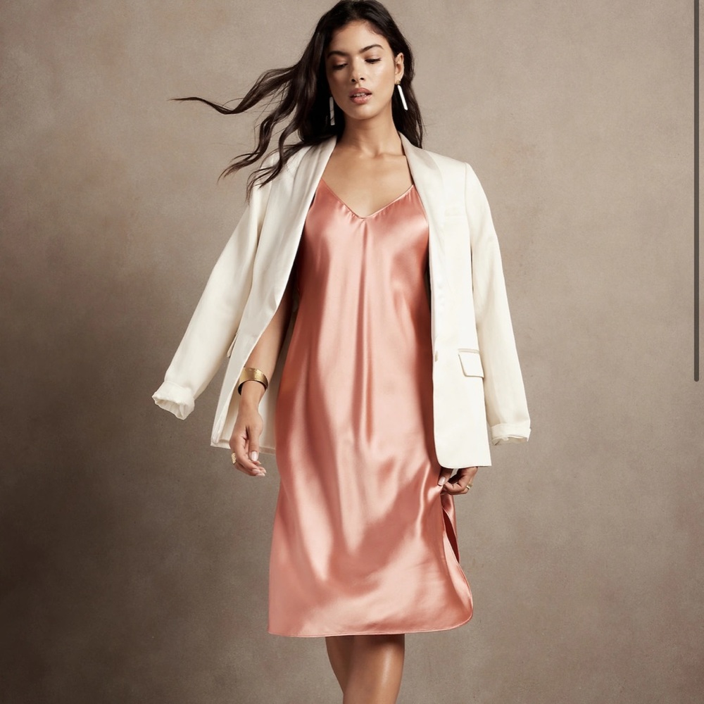 Banana Republic Bliss Silk Slip Dress